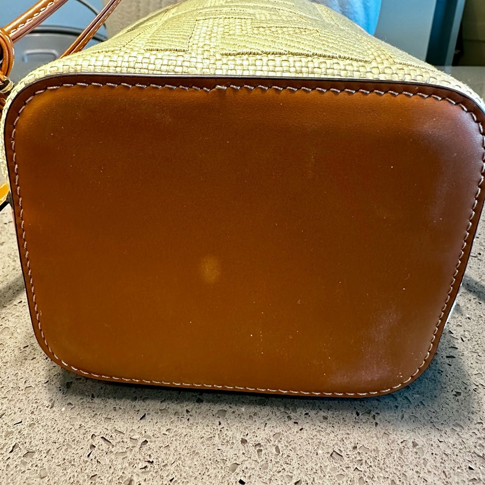 Fendi Mon Tresor Zucca Leather and Canvas Woven Bag - Picture 11 of 15